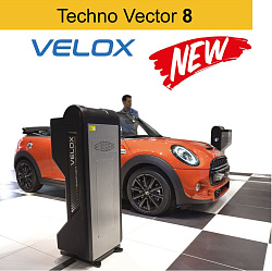 T8102 VELOX  бесконтактный стенд сход развал Техно Вектор